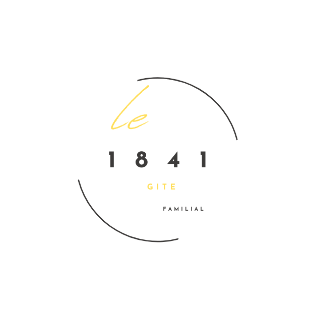 Logo du Gîte Le 1841 à Saint-Florent-sur-Auzonnet, hébergement design de standing en Cévennes.